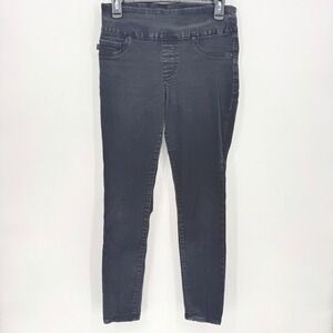Lee Sculpting Skinny Leg Mid Rise Black Wash Denim Jeans Women's‎ Size medium